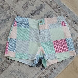 Vineyard Vines X Target Patchwork Whale Shorts Sz0